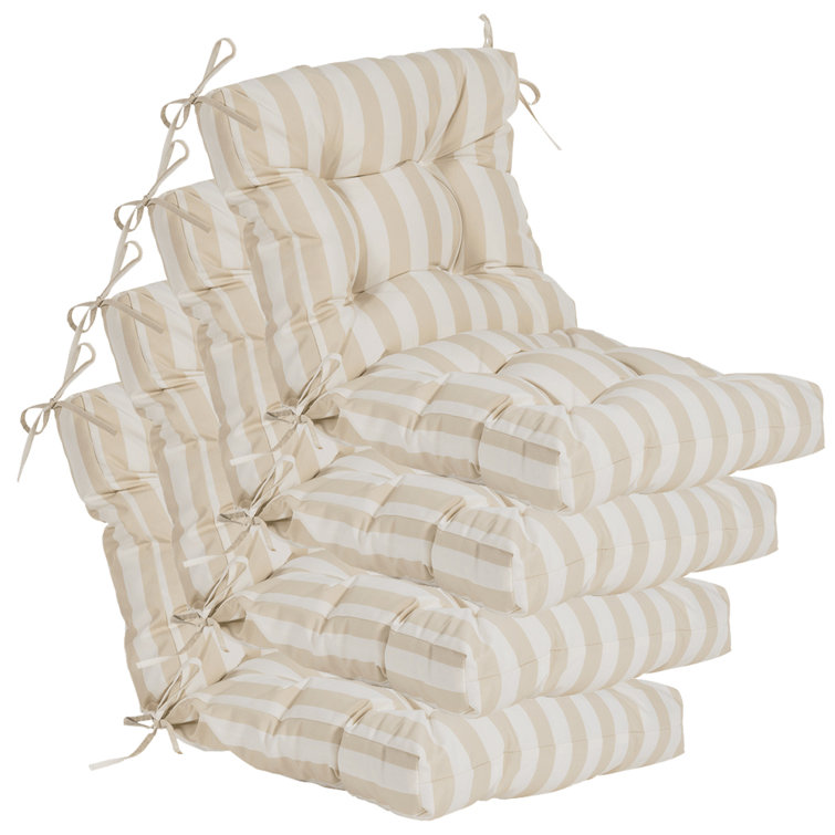 Latitude Run® 4 Piece Outdoor Seat/Back Cushion Wayfair Canada